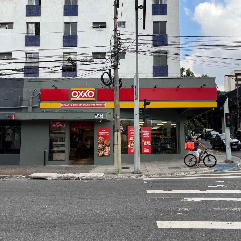 levantamento cadastral mercado, oxxo avenida goiás são caetano